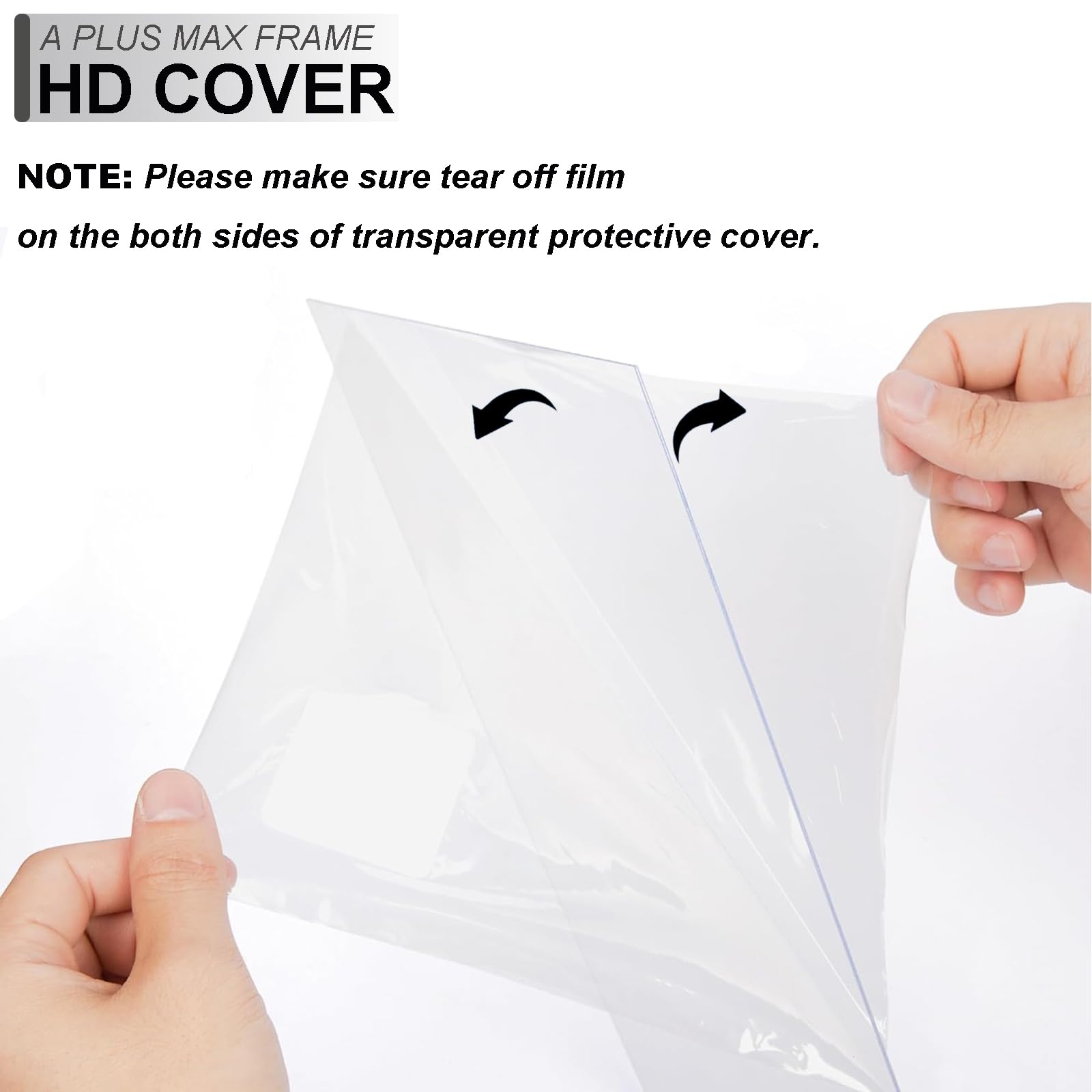 A PLUS MAX Black 8.5 x 11 Frame Set of 5, Engineered Wood Frame with Wood-grain for Display 8.5 by 11 Document Award Certificate